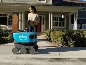 Первые роботы Amazon